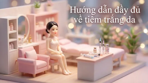 Hướng dẫn đầy đủ về tiêm truyền trắng da｜Giải thích chi tiết về hiệu quả làm trắng, số lần và tác dụng phụ của glutathione