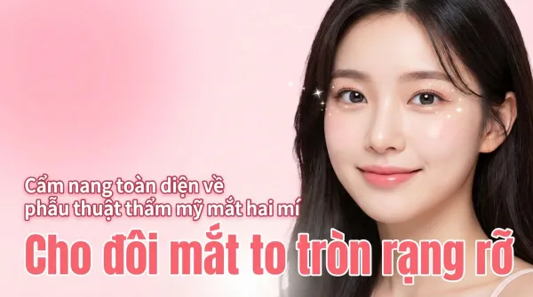 Hướng dẫn đầy đủ về phẫu thuật tạo mắt hai mí｜Giải thích chi tiết từ sự khác biệt giữa phương pháp nhấn mí và cắt mí đến chăm sóc sau phẫu thuật