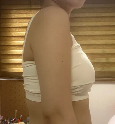 Oa... mỡ ở hai bên bắp tay thực sự đã bị đánh bay luôn rồi..! Mình hài lòng quá ㅠㅠㅠ