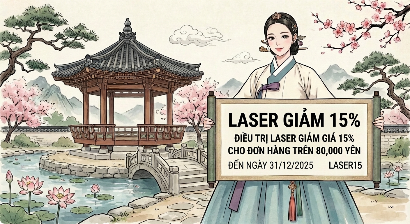 Giảm 15% Laser