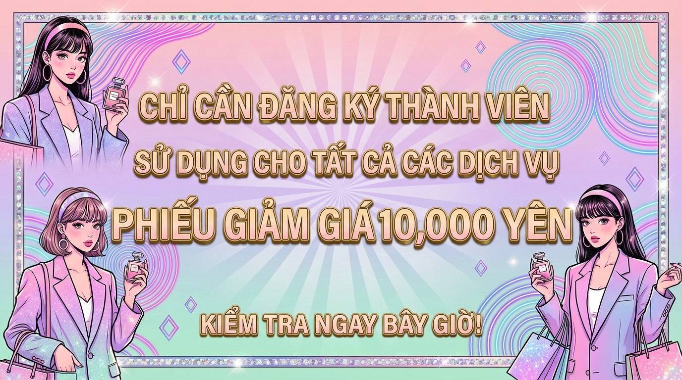 Tặng phiếu giảm giá 10.000 won khi đăng ký thành viên mới