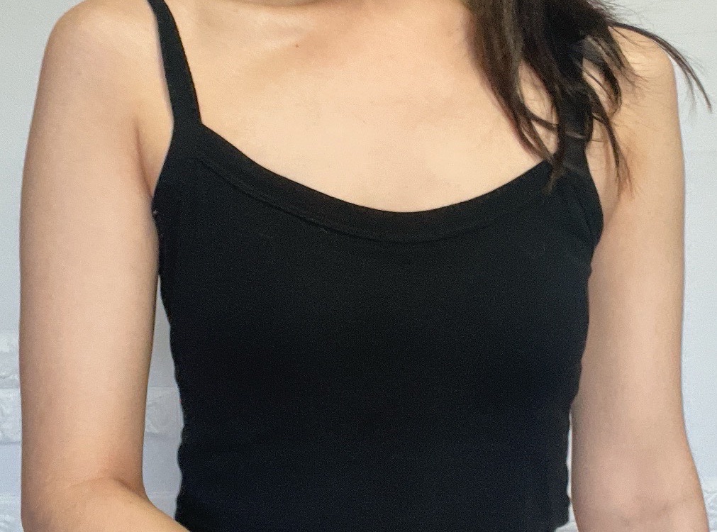 ​가슴성형하고 옷태가 완전 달라졌어요