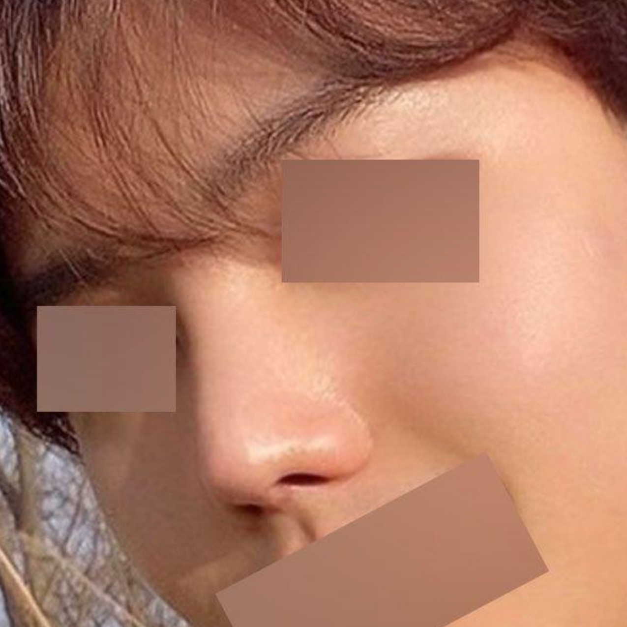 Mũi và mắt làm rất tự nhiên